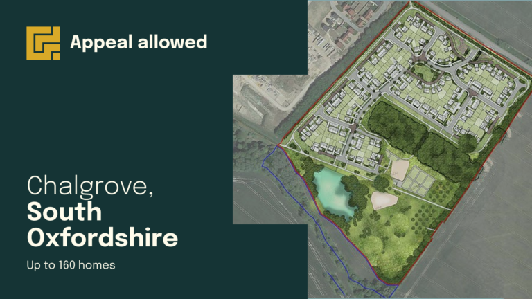 Success in Chalgrove, South Oxfordshire: Appeal Approved