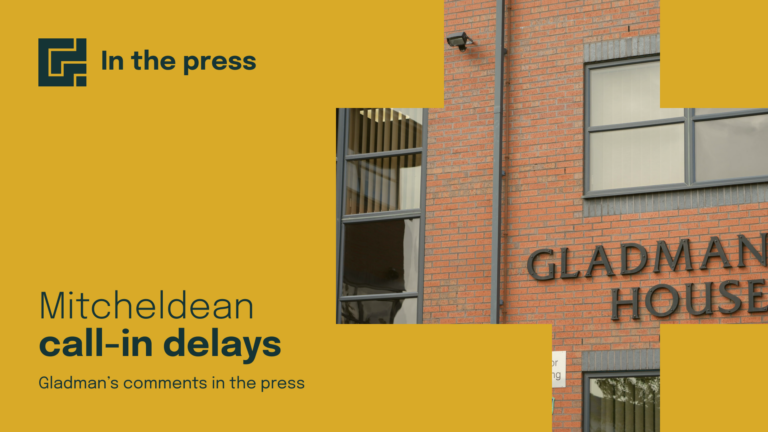 Mitcheldean Call-in Delays - Gladman in the Press