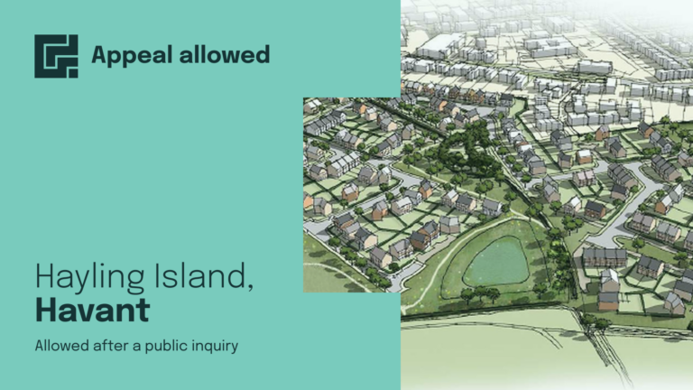 Appeal Allowed - Hayling Island, Havant
